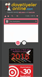 Mobile Screenshot of davetiyeleronline.com